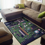 Circuit Board Area Rug