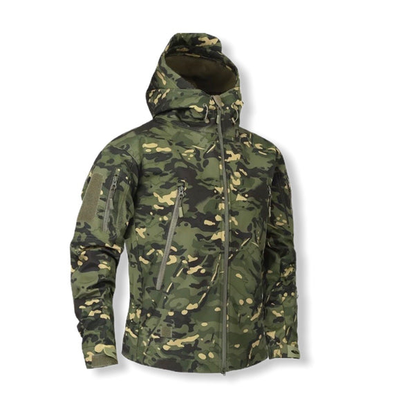 Camouflage Fleece Army Tactical Jacket