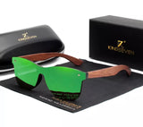 Natural Wooden Polarized Sunglasses