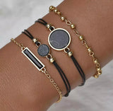 5pcs. Luxury Leather Wristwatch