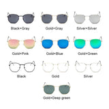 Retro Shield Designer Sunglasses