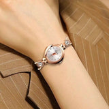 Elegant Rhinestone Crystal Bracelet Watch