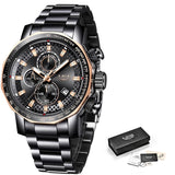 New Sports Chronograph Steel Watch